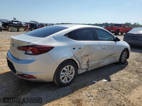 ✅ 2019 Hyundai Elantra SE • VIN: 5NPD74LF5KH436093 • Lot: 68839845. Listed on Copart with 139,125 mi. Free auction sales archive from the USA and detailed vehicle history report at DreamBid. Image 3.