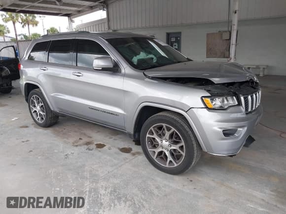 ✅ 2018 Jeep Grand Cherokee Limited • VIN: 1C4RJEBG3JC281304 • Lot: 42457057. Listed on IAAI with 155,019 mi. Free auction sales archive from the USA and detailed vehicle history report at DreamBid. Image 1.