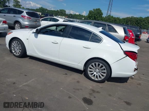 ✅ 2011 Buick Regal CXL Turbo TO2 • VIN: W04GW5EV4B1098875 • Lot: 42865902. Listed on IAAI with 148,887 mi. Free auction sales archive from the USA and detailed vehicle history report at DreamBid. Image 3.