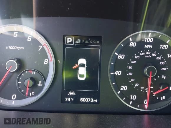 ✅ 2015 Hyundai Sonata Sport • VIN: 5NPE34AB4FH178025 • Lot: 43651365. Listed on IAAI with 60,073 mi. Free auction sales archive from the USA and detailed vehicle history report at DreamBid. Image 16.