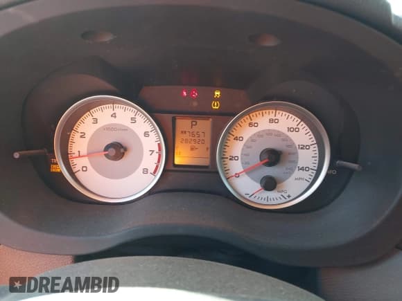 ✅ 2012 Subaru Impreza Special Sports Premium • VIN: JF1GPAL64CH221273 • Lot: 43748482. Listed on IAAI with 282,920 mi. Free auction sales archive from the USA and detailed vehicle history report at DreamBid. Image 7.