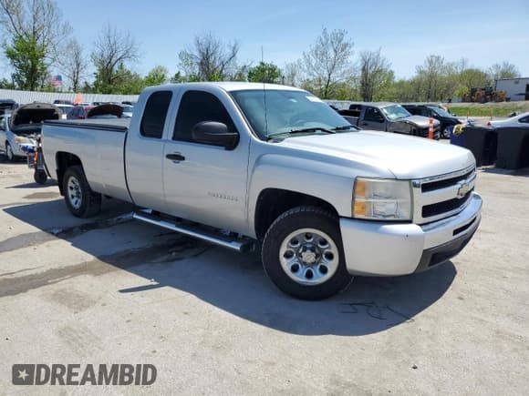 ✅ 2010 Chevrolet Silverado 1500 Work Truck • VIN: 1GCSCPE04AZ257340 • Lot: 54273575. Listed on Copart with 186,902 mi. Free auction sales archive from the USA and detailed vehicle history report at DreamBid. Image 4.