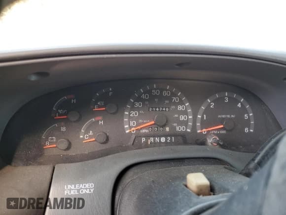 ✅ 1997 Ford F-150 • VIN: 1FTDX0766VKA86983 • Lot: 50896215. Listed on Copart with 214,746 mi. Free auction sales archive from the USA and detailed vehicle history report at DreamBid. Image 9.