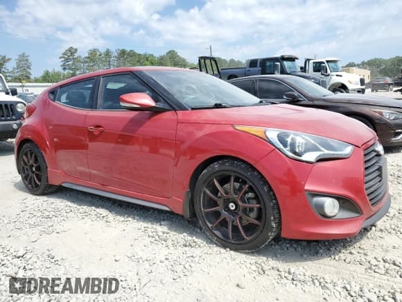 ✅ 2015 Hyundai Veloster Turbo • VIN: KMHTC6AE6FU224324 • Lot: 58771674. Wystawiony na Copart z przebiegiem 184 876 mil. Bezpłatny archiwum sprzedaży aukcyjnych z USA i szczegółowy raport historii pojazdu na DreamBid. Zdjęcie 4.