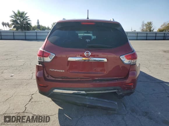 ✅ 2015 Nissan Pathfinder Platinum • VIN: 5N1AR2MM8FC666156 • Lot: 82666815. Listed on Copart with 140,956 mi. Free auction sales archive from the USA and detailed vehicle history report at DreamBid. Image 6.