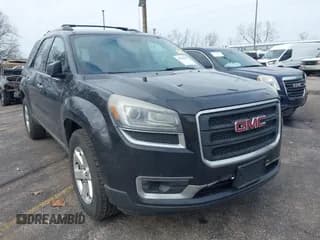 ✅ 2014 GMC Acadia SLE • VIN: 1GKKRNED9EJ370697 • Lot: 43743829. Listed on IAAI with 275,625 mi. Free auction sales archive from the USA and detailed vehicle history report at DreamBid. Image 1.
