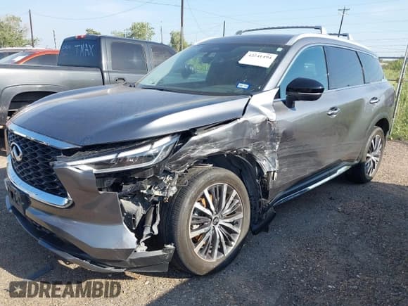 ✅ 2023 Infiniti QX60 Sensory • VIN: 5N1DL1GS1PC361523 • Лот: 42241494. Опубликован ранее на IAAI с пробегом 16 931 миль. Бесплатный доступ к архиву аукционных продаж из США и подробный отчёт об истории автомобиля на DreamBid. Изображение 2.