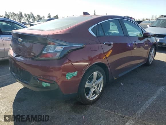 ✅ 2017 Chevrolet Volt LT • VIN: 1G1RC6S52HU200630 • Lot: 50165344. Wystawiony na Copart z przebiegiem 72 244 mil. Bezpłatny archiwum sprzedaży aukcyjnych z USA i szczegółowy raport historii pojazdu na DreamBid. Zdjęcie 3.
