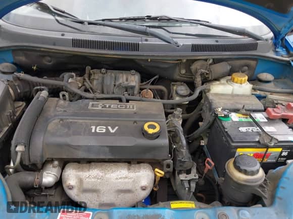 2006 Chevrolet Aveo LS z VIN KL1TD56696B587314, wystawiony jako IAAI lot #43123914 z przebiegiem 118 023 mil mil oraz . Historia ofert i sprzedaży dostępna na DreamBid. Obrazek 10.