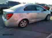 2014 Chevrolet Sonic LT with VIN 1G1JC5SHXE4172203, listed as a Copart auction lot 82361315 with 116,215 mi miles and Salvage title. Bid and sale history available at DreamBid. Image 3.