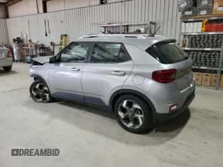 2023 Hyundai Venue SEL with VIN KMHRC8A34PU234839, listed as a Copart auction lot 76447084 with 19,476 mi miles and Salvage title. Bid and sale history available at DreamBid. Image 2.