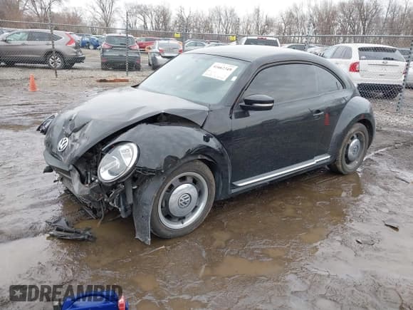 ✅ 2015 Volkswagen Beetle Fleet Edition • VIN: 3VWF17AT6FM607306 • Lot: 41662349. Listed on IAAI with 66,502 mi. Free auction sales archive from the USA and detailed vehicle history report at DreamBid. Image 2.