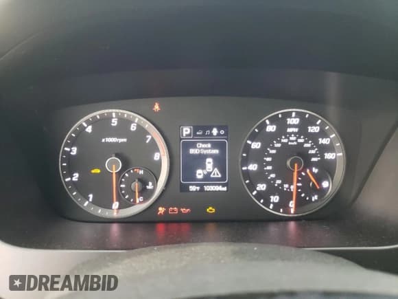 ✅ 2015 Hyundai Sonata Sport • VIN: 5NPE34AB6FH194615 • Lot: 36768773. Listed on Copart with 103,094 mi. Free auction sales archive from the USA and detailed vehicle history report at DreamBid. Image 9.