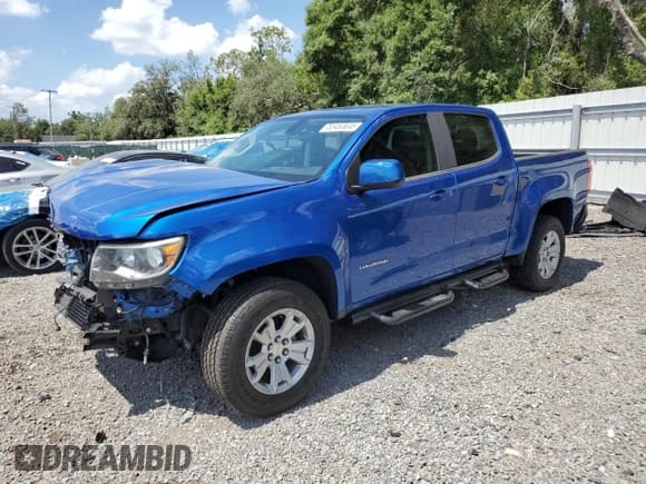 ✅ 2018 Chevrolet Colorado 2WD LT • VIN: 1GCGSCEA5J1207832 • Lot: 55453645. Listed on Copart with 92,831 mi. Free auction sales archive from the USA and detailed vehicle history report at DreamBid. Image 1.
