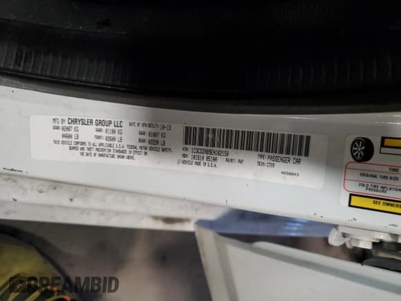 ✅ 2014 Dodge Avenger SE • VIN: 1C3CDZAB9EN162150 • Лот: 45199545. Опубликован ранее на Copart с пробегом Не указан. Бесплатный доступ к архиву аукционных продаж из США и подробный отчёт об истории автомобиля на DreamBid. Изображение 12.