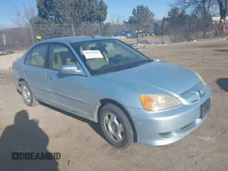 ✅ 2003 Honda Civic Hybrid • VIN: JHMES95603S018085 • Lot: 41557505. Wystawiony na IAAI z przebiegiem 298 263 mil. Bezpłatny archiwum sprzedaży aukcyjnych z USA i szczegółowy raport historii pojazdu na DreamBid. Zdjęcie 1.
