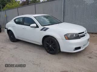 2013 Dodge Avenger R/T with VIN 1C3CDZBGXDN710715, listed as a IAAI auction lot 43182689 with 198,456 mi miles and . Bid and sale history available at DreamBid. Image 1.