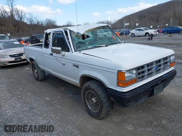 ✅ 1991 Ford Ranger • VIN: 1FTCR15T0MTA27957 • Lot: 41723354. Listed on IAAI with 29,501 mi. Free auction sales archive from the USA and detailed vehicle history report at DreamBid. Image 1.