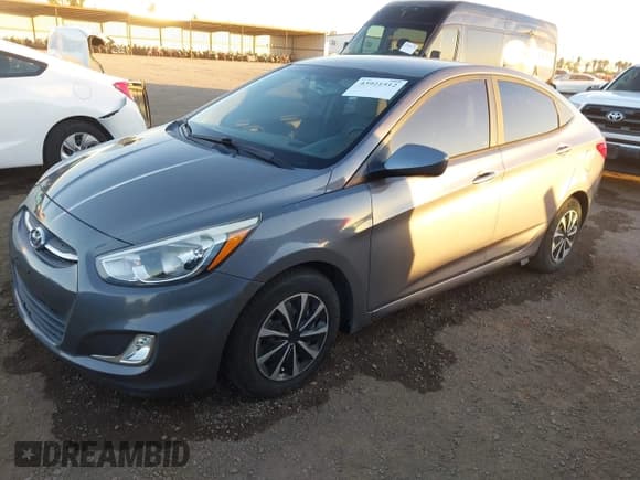 ✅ 2016 Hyundai Accent SE • VIN: KMHCT4AE9GU941886 • Lot: 43921512. Listed on IAAI with 115,211 mi. Free auction sales archive from the USA and detailed vehicle history report at DreamBid. Image 2.