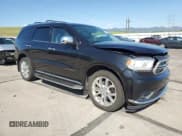 ✅ 2016 Dodge Durango Citadel • VIN: 1C4RDJEG6GC341421 • Lot: 61680215. Listed on Copart with 77,024 mi. Free auction sales archive from the USA and detailed vehicle history report at DreamBid. Image 4.