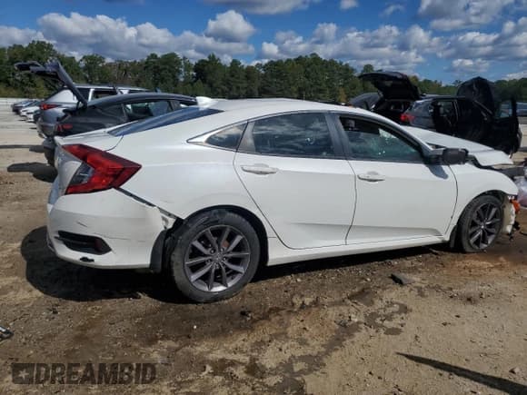 ✅ 2021 Honda Civic EX • VIN: 19XFC1F30ME011411 • Lot: 85255305. Listed on Copart with Not provided. Free auction sales archive from the USA and detailed vehicle history report at DreamBid. Image 3.