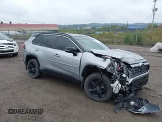 ✅ 2019 Toyota RAV4 Hybrid XSE • VIN: 2T3EWRFV2KW025640 • Lot: 43292842. Listed on IAAI with 83,704 mi. Free auction sales archive from the USA and detailed vehicle history report at DreamBid. Image 1.