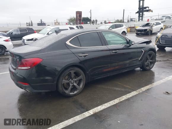 ✅ 2020 Genesis G70 2.0T • VIN: KMTG44LAXLU056055 • Лот: 41568738. Опубликован ранее на IAAI с пробегом 45 602 миль. Бесплатный доступ к архиву аукционных продаж из США и подробный отчёт об истории автомобиля на DreamBid. Изображение 4.