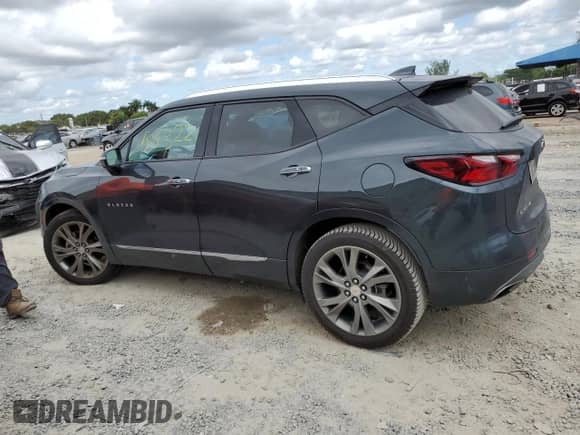 2019 Chevrolet Blazer Premier z VIN 3GNKBKRS2KS660806, wystawiony jako Copart lot #73326793 z przebiegiem 58 322 mil mil oraz . Historia ofert i sprzedaży dostępna na DreamBid. Obrazek 2.