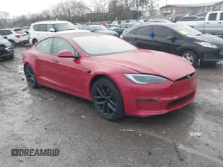 ✅ 2022 Tesla Model S • VIN: 5YJSA1E59NF494027 • Lot: 43771494. Listed on IAAI with 24,580 mi. Free auction sales archive from the USA and detailed vehicle history report at DreamBid. Image 1.
