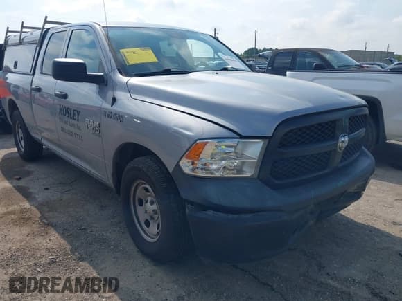 ✅ 2019 Ram 1500 Tradesman • VIN: 1C6RR6FG4KS613273 • Lot: 43088436. Listed on IAAI with 189,031 mi. Free auction sales archive from the USA and detailed vehicle history report at DreamBid. Image 1.