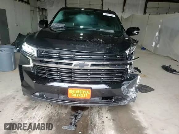 2022 Chevrolet Tahoe RST with VIN 1GNSKRKD6NR247072, listed as a Copart auction lot 61332835 with 46,798 mi miles and Salvage title. Bid and sale history available at DreamBid. Image 14.