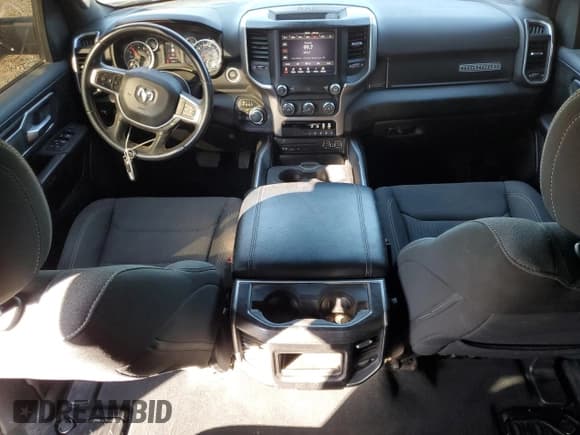 ✅ 2019 Ram 1500 Big Horn • VIN: 1C6SRFFT5KN648269 • Lot: 87195825. Listed on Copart with 76,489 mi. Free auction sales archive from the USA and detailed vehicle history report at DreamBid. Image 8.