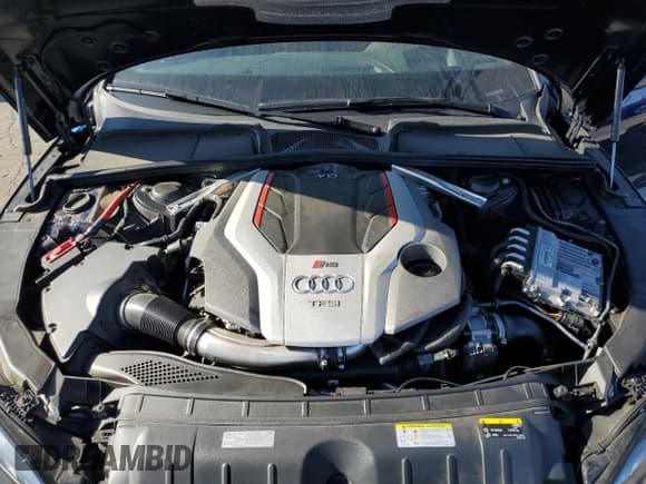 ✅ 2022 Audi RS 5 Sportback • VIN: WUAAWCF53NA902055 • Lot: 52702634. Listed on Copart with 25,128 mi. Free auction sales archive from the USA and detailed vehicle history report at DreamBid. Image 12.