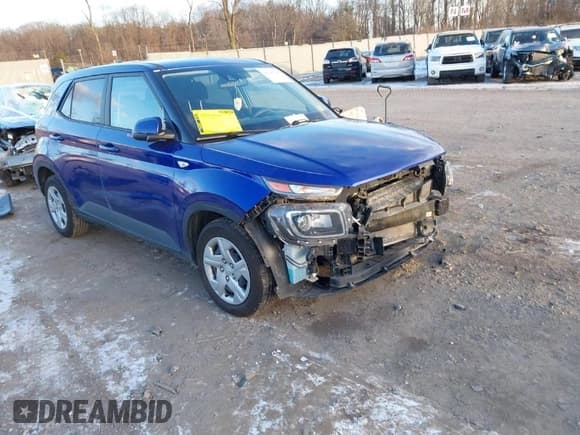 ✅ 2020 Hyundai Venue SE • VIN: KMHRB8A30LU015163 • Lot: 41293346. Listed on IAAI with 68,829 mi. Free auction sales archive from the USA and detailed vehicle history report at DreamBid. Image 1.