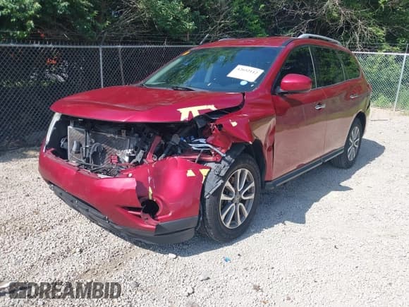 ✅ 2016 Nissan Pathfinder S • VIN: 5N1AR2MNXGC612397 • Lot: 42652112. Wystawiony na IAAI z przebiegiem 197 526 mil. Bezpłatny archiwum sprzedaży aukcyjnych z USA i szczegółowy raport historii pojazdu na DreamBid. Zdjęcie 2.