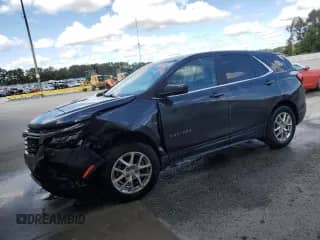 2022 Chevrolet Equinox LT с VIN 2GNAXTEVXN6110842, выставлен на аукционе Copart как лот 85187415 с пробегом 115 194 миль миль и Чистый • Clean title. История ставок и продаж доступна на DreamBid. Изображение 1.