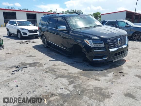 ✅ 2021 Lincoln Navigator Black Label • VIN: 5LMJJ3TT4MEL13837 • Лот: 42484073. Опубликован ранее на IAAI с пробегом 54 758 миль. Бесплатный доступ к архиву аукционных продаж из США и подробный отчёт об истории автомобиля на DreamBid. Изображение 1.