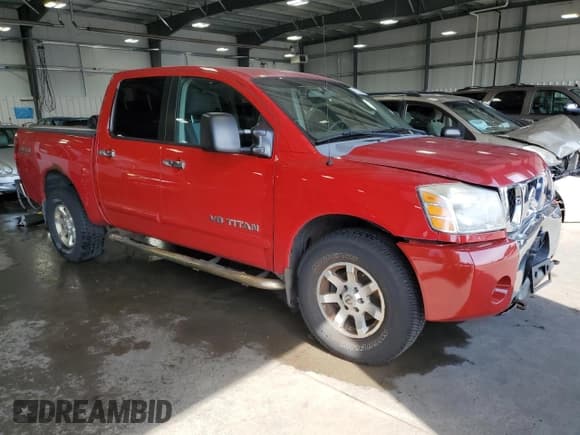 ✅ 2006 Nissan Titan SE • VIN: 1N6BA07B06N572823 • Lot: 71552864. Listed on Copart with 129,429 mi. Free auction sales archive from the USA and detailed vehicle history report at DreamBid. Image 4.