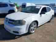 ✅ 2013 Dodge Avenger SE V6 • VIN: 1C3CDZAG0DN581868 • Lot: 43651485. Listed on IAAI with 144,545 mi. Free auction sales archive from the USA and detailed vehicle history report at DreamBid. Image 2.