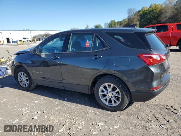 ✅ 2019 Chevrolet Equinox LS • VIN: 3GNAXSEV0KL216668 • Лот: 82679555. Опубликован ранее на Copart с пробегом 150 156 миль. Бесплатный доступ к архиву аукционных продаж из США и подробный отчёт об истории автомобиля на DreamBid. Изображение 2.