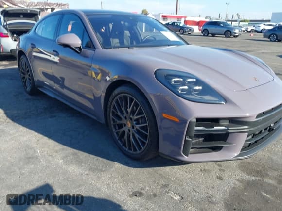 ✅ 2025 Porsche Panamera • VIN: WP0AA2YA0SL007719 • Lot: 43598727. Listed on IAAI with 12,230 mi. Free auction sales archive from the USA and detailed vehicle history report at DreamBid. Image 1.