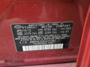 ✅ 2012 Hyundai Azera • VIN: KMHFH4JG9CA157381 • Лот: 70351685. Опубликован ранее на Copart с пробегом 165 672 миль. Бесплатный доступ к архиву аукционных продаж из США и подробный отчёт об истории автомобиля на DreamBid. Изображение 12.