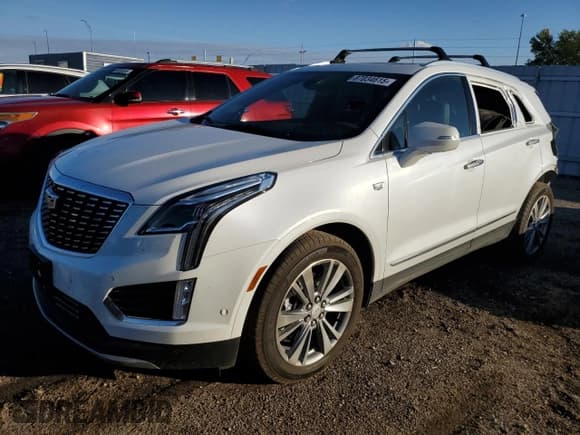 ✅ 2025 Cadillac XT5 AWD Premium Luxury • VIN: 1GYKNDRS7SZ143848 • Lot: 87034615. Listed on Copart with 2,917 mi. Free auction sales archive from the USA and detailed vehicle history report at DreamBid. Image 1.