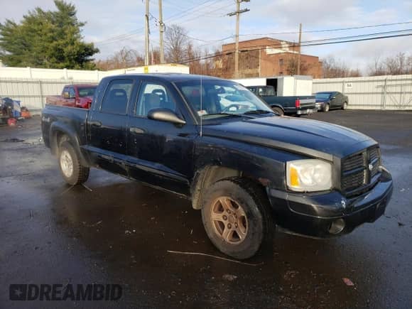 2006 Dodge Dakota SLT с VIN 1D7HW48N46S646881, выставлен на аукционе Copart как лот 82167974 с пробегом 188 071 миль миль и Списание • Salvage title. История ставок и продаж доступна на DreamBid. Изображение 4.