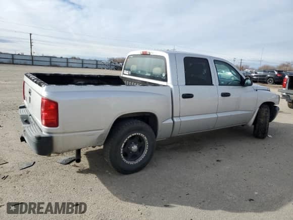 2007 Dodge Dakota ST with VIN 1D7HW28K27S250766, listed as a Copart auction lot 82396164 with Not provided miles and Salvage title. Bid and sale history available at DreamBid. Image 3.