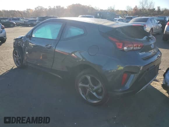 2019 Hyundai Veloster 2.0 с VIN KMHTG6AFXKU018348, выставлен на аукционе Copart как лот 76933214 с пробегом 45 387 миль миль и На запчасти • Non repairable. История ставок и продаж доступна на DreamBid. Изображение 2.