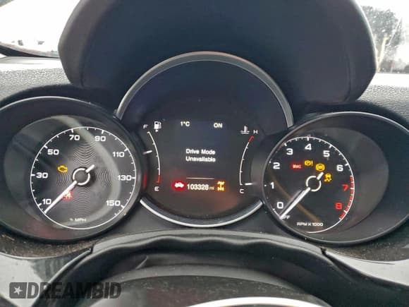 ✅ 2019 FIAT 500X Pop • VIN: ZFBNFYA16KP771327 • Lot: 94438645. Listed on Copart with 103,328 mi. Free auction sales archive from the USA and detailed vehicle history report at DreamBid. Image 9.