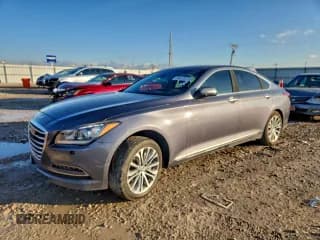 ✅ 2015 Hyundai Genesis 3.8L • VIN: KMHGN4JE5FU033400 • Лот: 94270775. Опубликован ранее на Copart с пробегом Не указан. Бесплатный доступ к архиву аукционных продаж из США и подробный отчёт об истории автомобиля на DreamBid. Изображение 1.