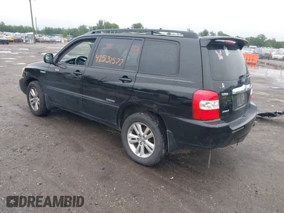 ✅ 2007 Toyota Highlander w/3rd Row • VIN: JTEEW21A170043971 • Lot: 42531577. Wystawiony na IAAI z przebiegiem 253 380 mil. Bezpłatny archiwum sprzedaży aukcyjnych z USA i szczegółowy raport historii pojazdu na DreamBid. Zdjęcie 3.