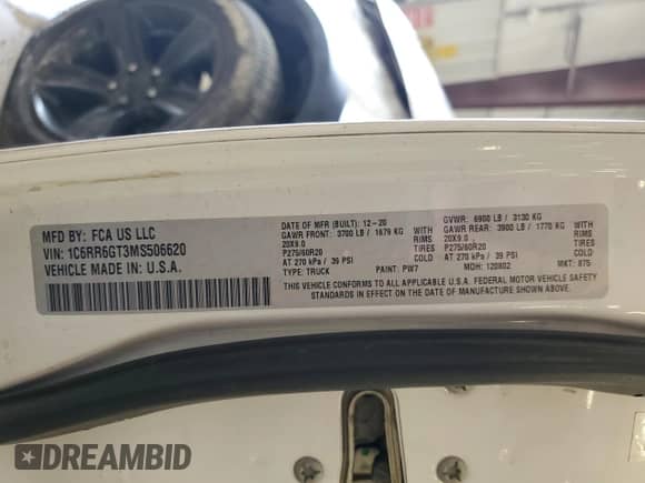 2021 Ram 1500 Warlock z VIN 1C6RR6GT3MS506620, wystawiony jako Copart lot #55771165 z przebiegiem 92 691 mil mil oraz Czysty tytuł • Clean title. Historia ofert i sprzedaży dostępna na DreamBid. Obrazek 12.